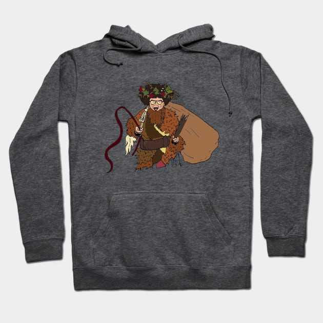 The Office - Dwight Schrute as Belsnickel Hoodie by JennyGreneIllustration